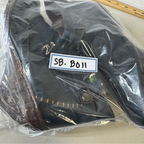 El Naturalista Women's Leather Lagenlook Black Winter Wedge Boots  Size 41 - Picture 16 of 16